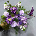 Artificial Purple Silk Calla Lily Flower Bouquet Wholesale Bridal Bouquet Indoor Outdoor Garden Wedding Home Decoration Floral - Free Shipping