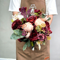 Best Selling Wedding Bouquets for Bride Bridesmaid Artificial Decorative Chinese Style Red Flowers Bridal Bouquets for Wedding - Free Shipping