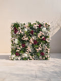 Brirose: 5D Fabric Artificial rolling up curtain flower wall
