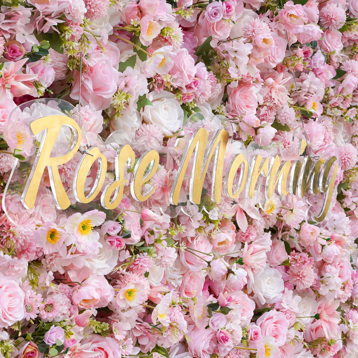 CiCi：5D Fabric Artificial Flower Wall Rolling Up Curtain Flower Wall (Ready to Ship)