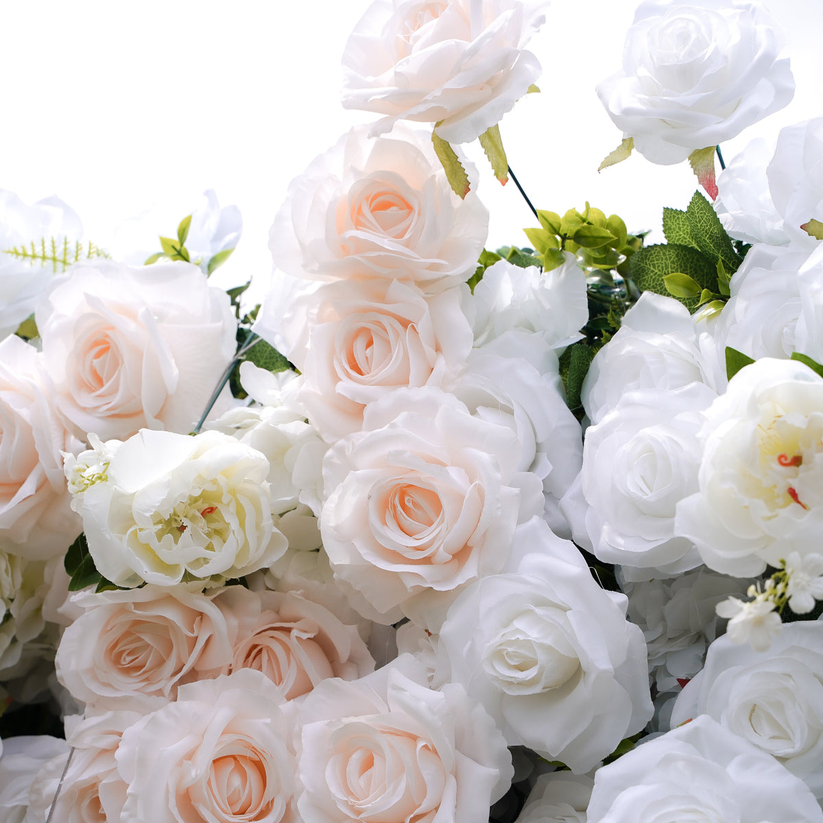 Corrine - 5D Fabric Roll Up Flower Wall for Wedding Party Event Backdrop Decoration