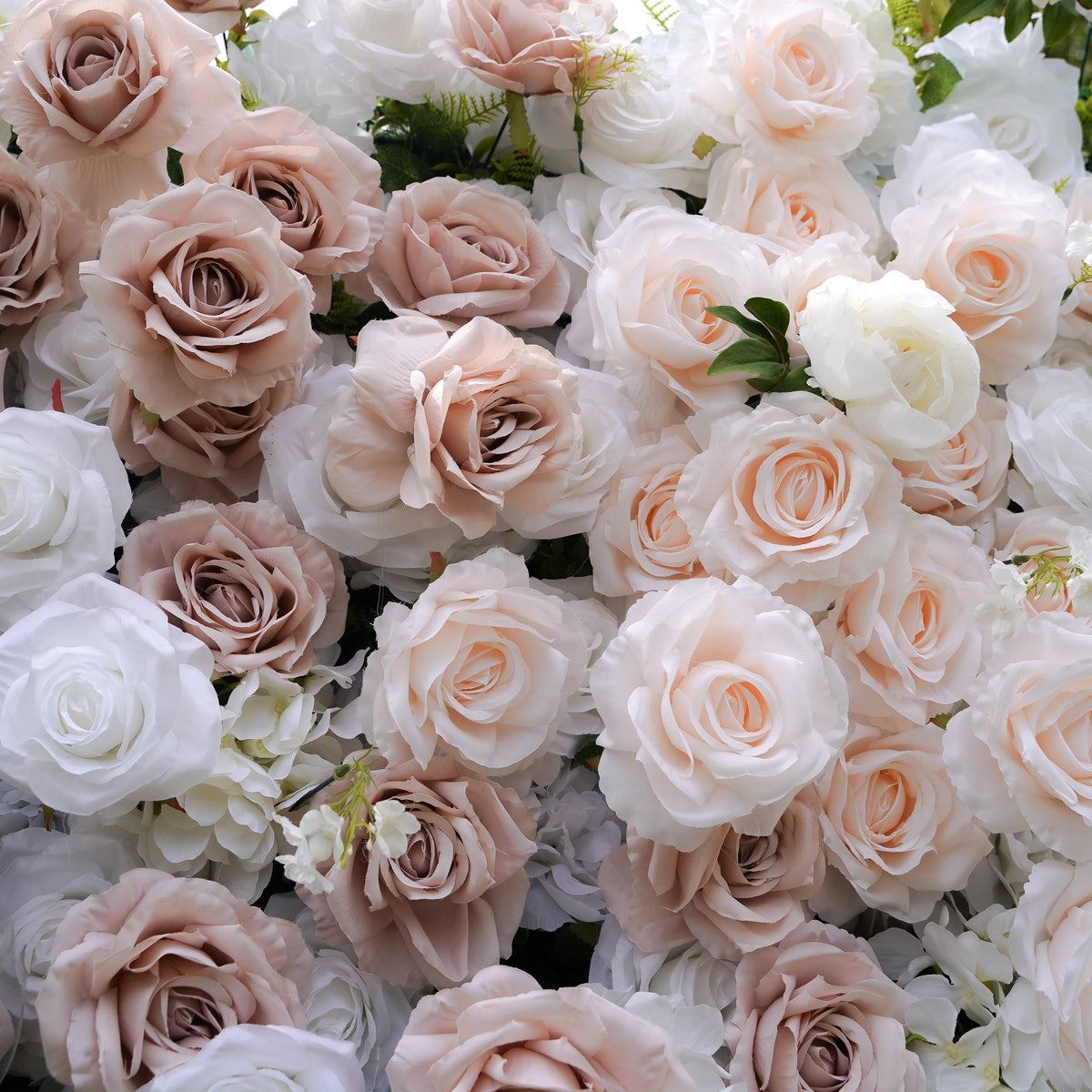 Corrine - 5D Fabric Roll Up Flower Wall for Wedding Party Event Backdrop Decoration
