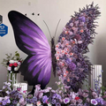 factory custom butterfly flower arch personalized activity decoration high quality background butterfly arch Free Shipping