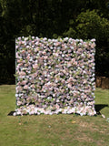 Calivelle 5D Fabric Artificial rolling up curtain flower wall