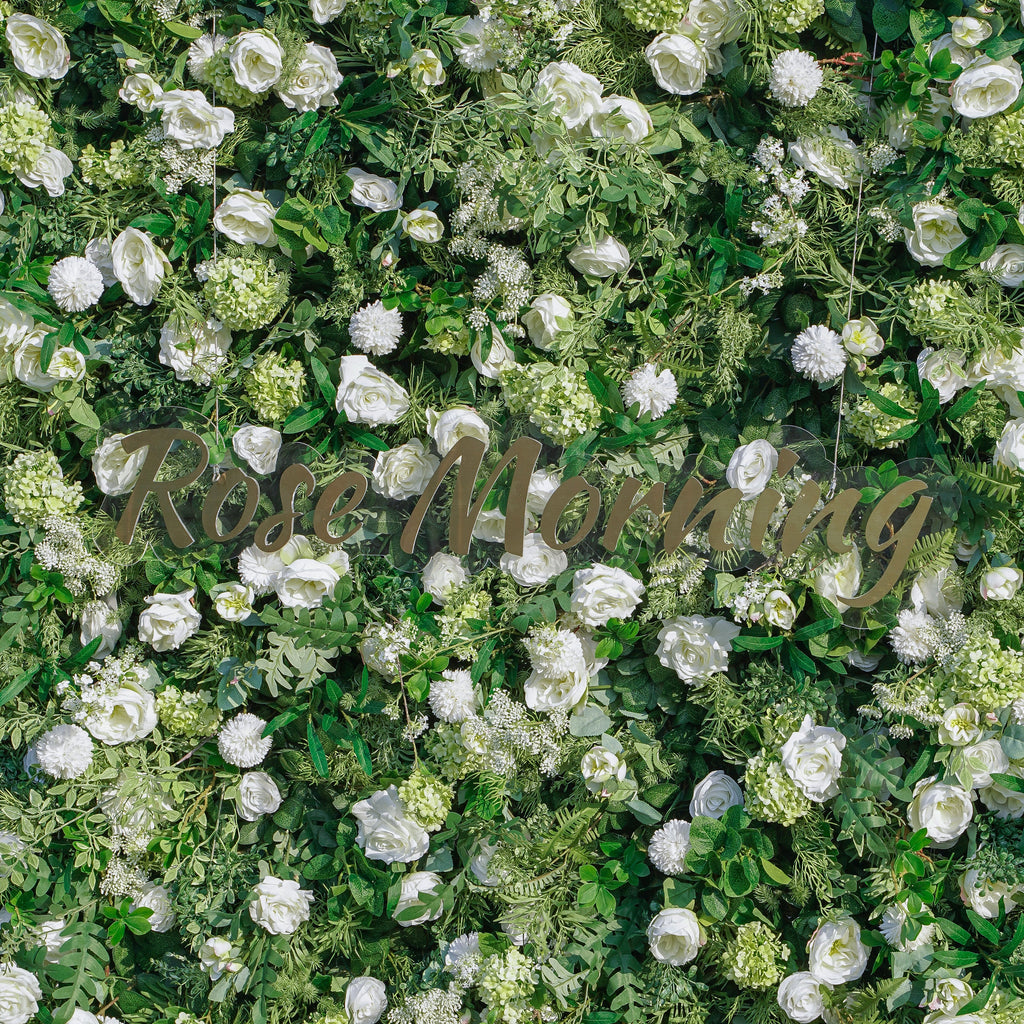 Summer：5D Garden Series New Fabric Artificial rolling up curtain flower wall