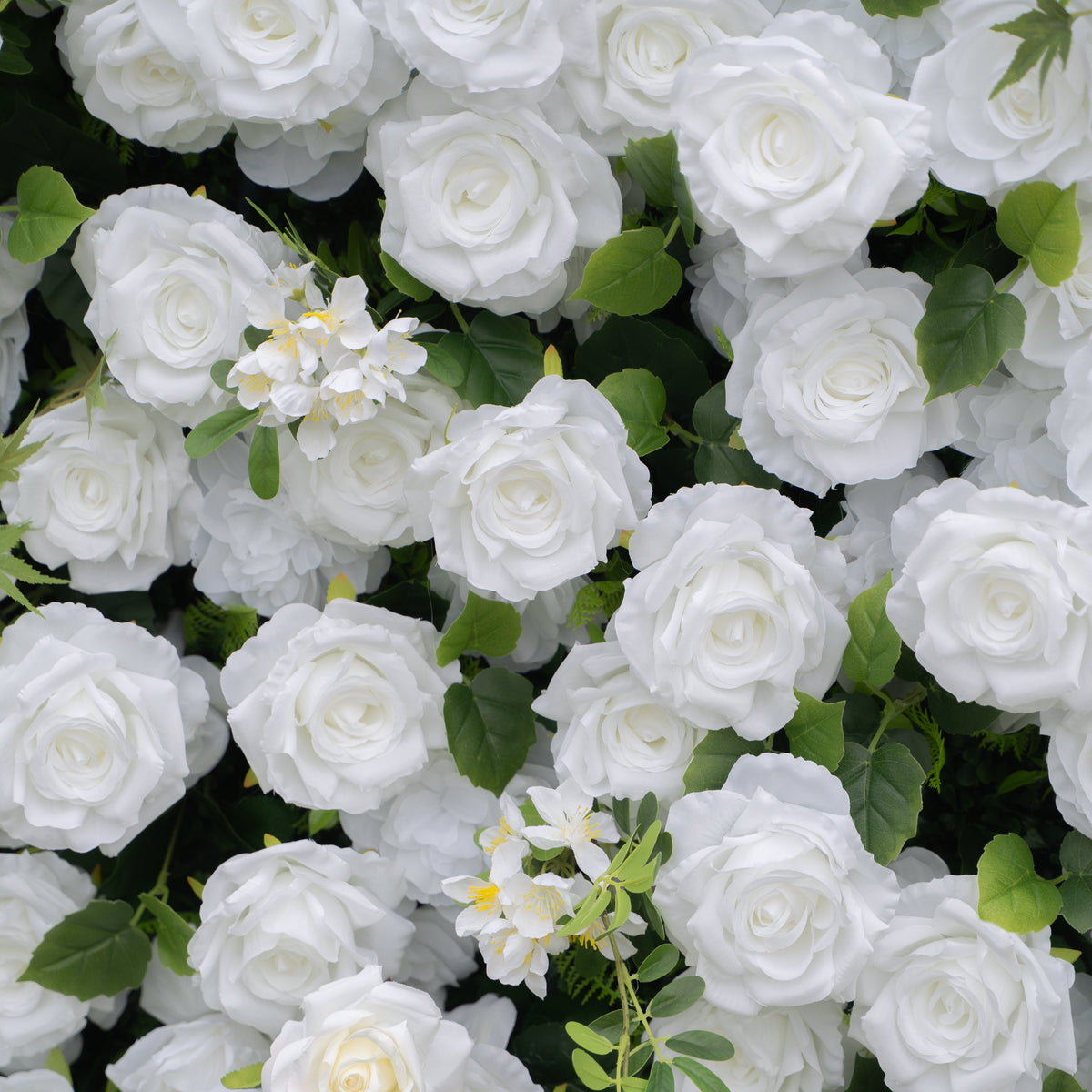 Eira：3D Fabric Artificial rolling up curtain flower wall