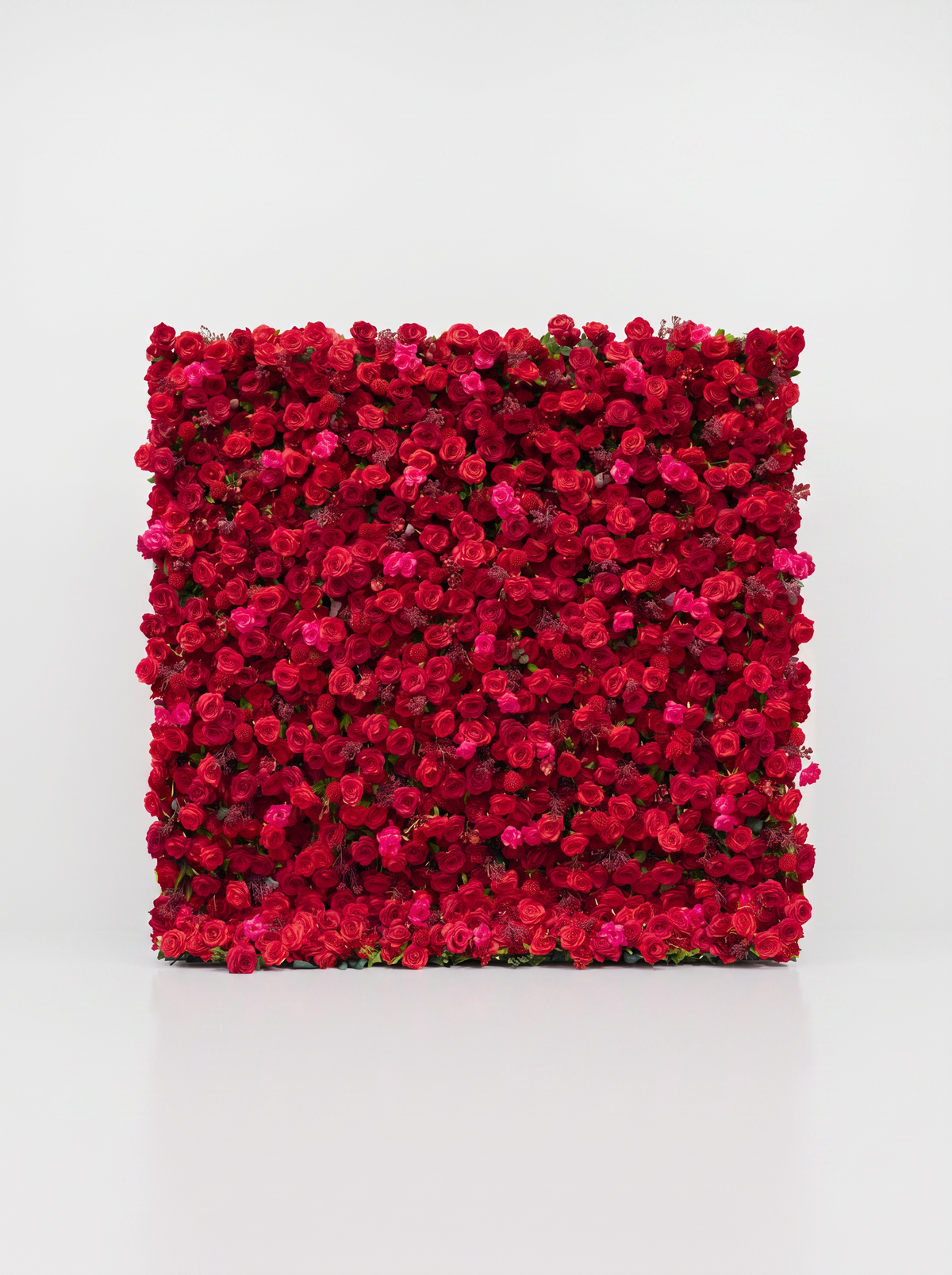 Davilella 5D Fabric Artificial rolling up curtain flower wall