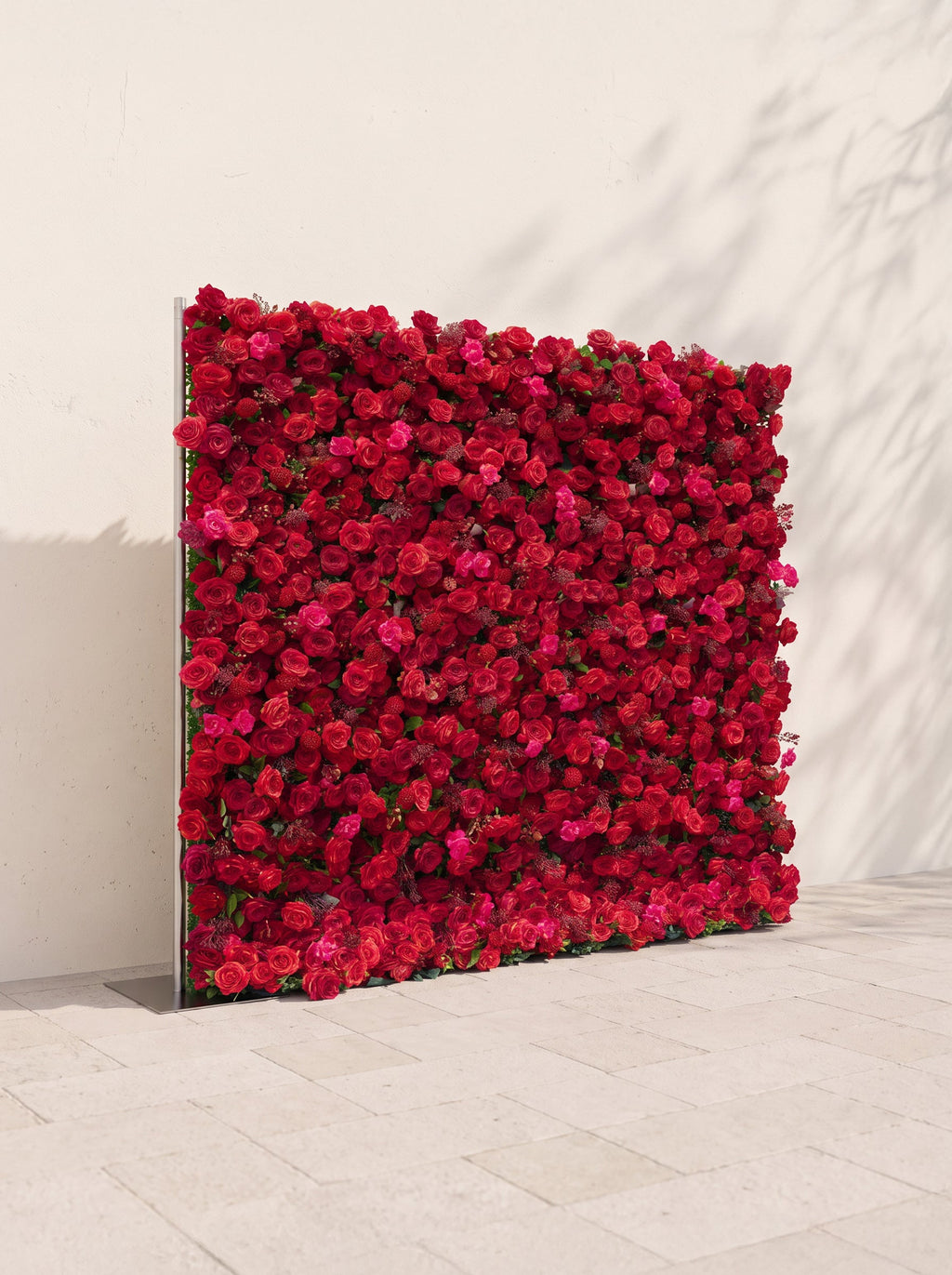 Davilella 5D Fabric Artificial rolling up curtain flower wall