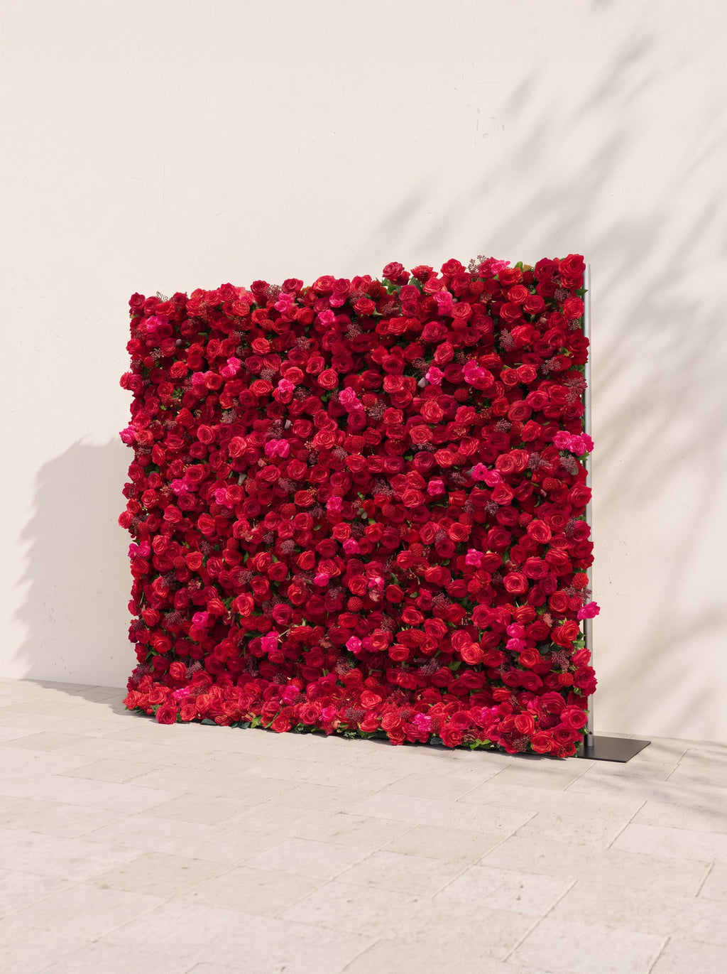 Davilella 5D Fabric Artificial rolling up curtain flower wall