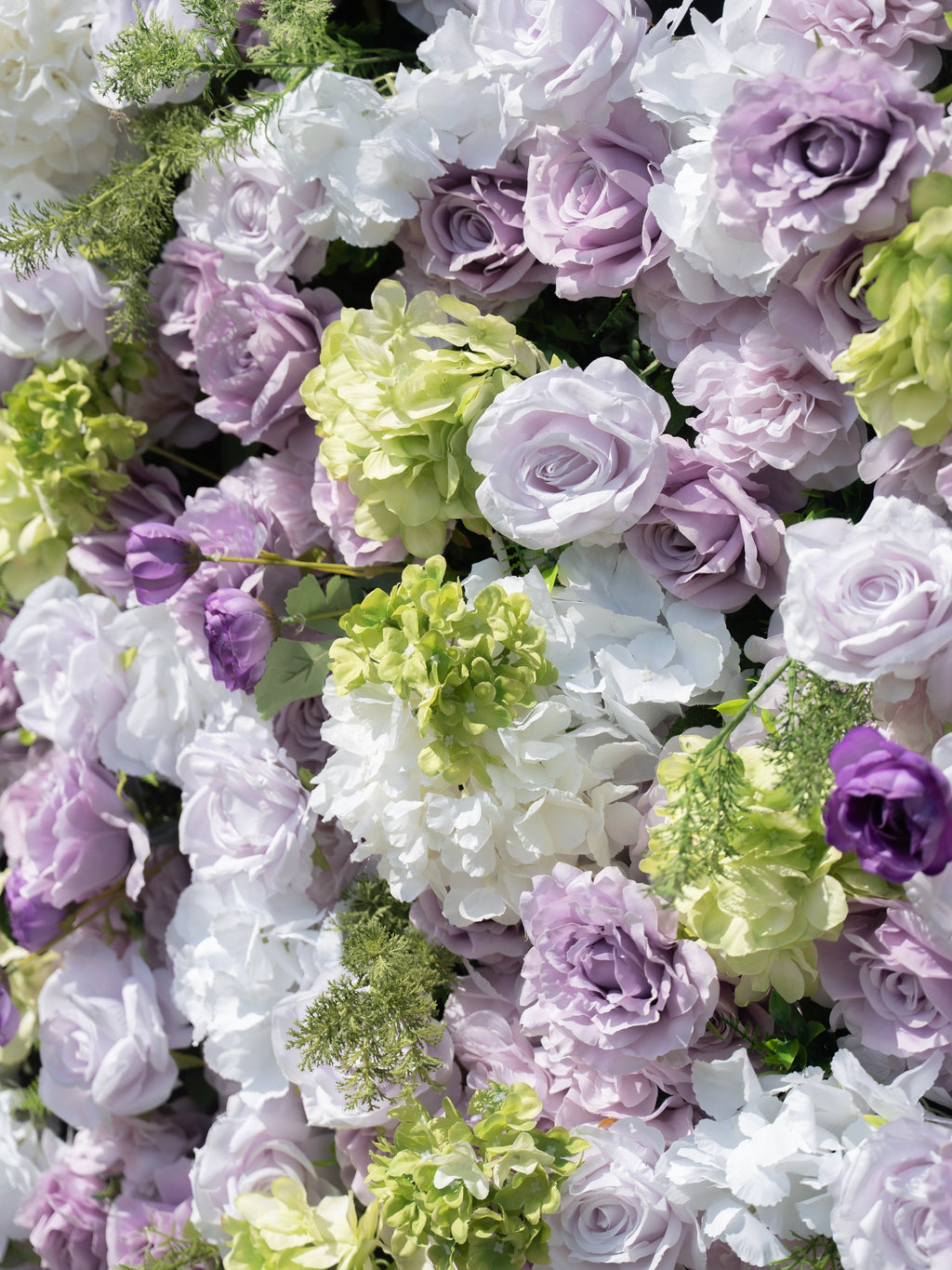 Gemena 5D Fabric Artificial rolling up curtain flower wall