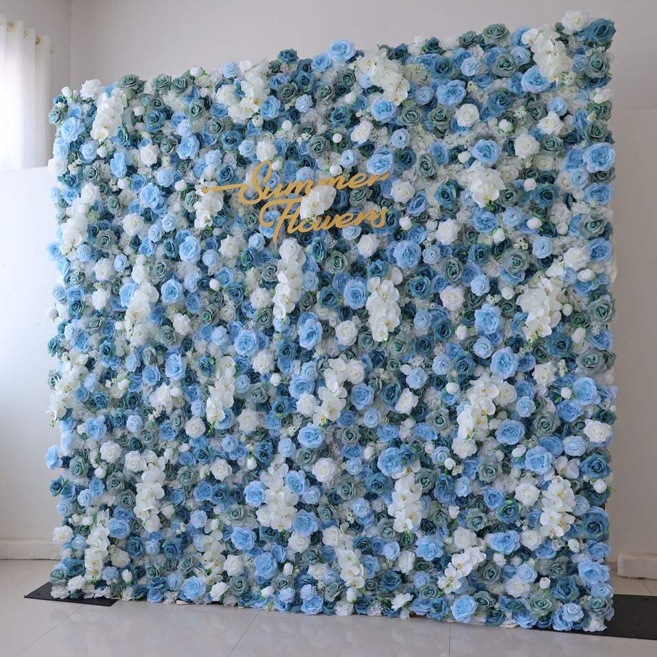 Beautiful Handmade Artificial Silk 3D 5D Roll Red Rose Wedding Valentine's Day Thanksgiving Halloween Wall Flower Free Shipping