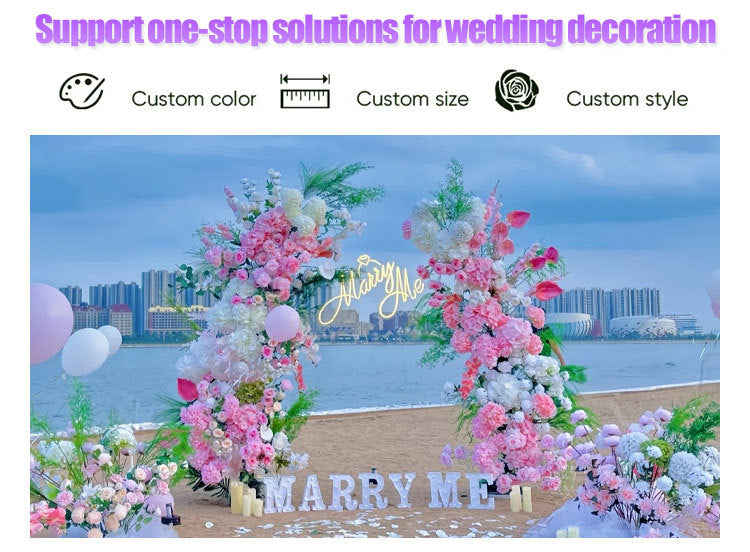 Roll up 3D 5D Rose Flowerwall Background Panel Artificial Silk Flower Wall for Wedding Shop Decor Free Shipping