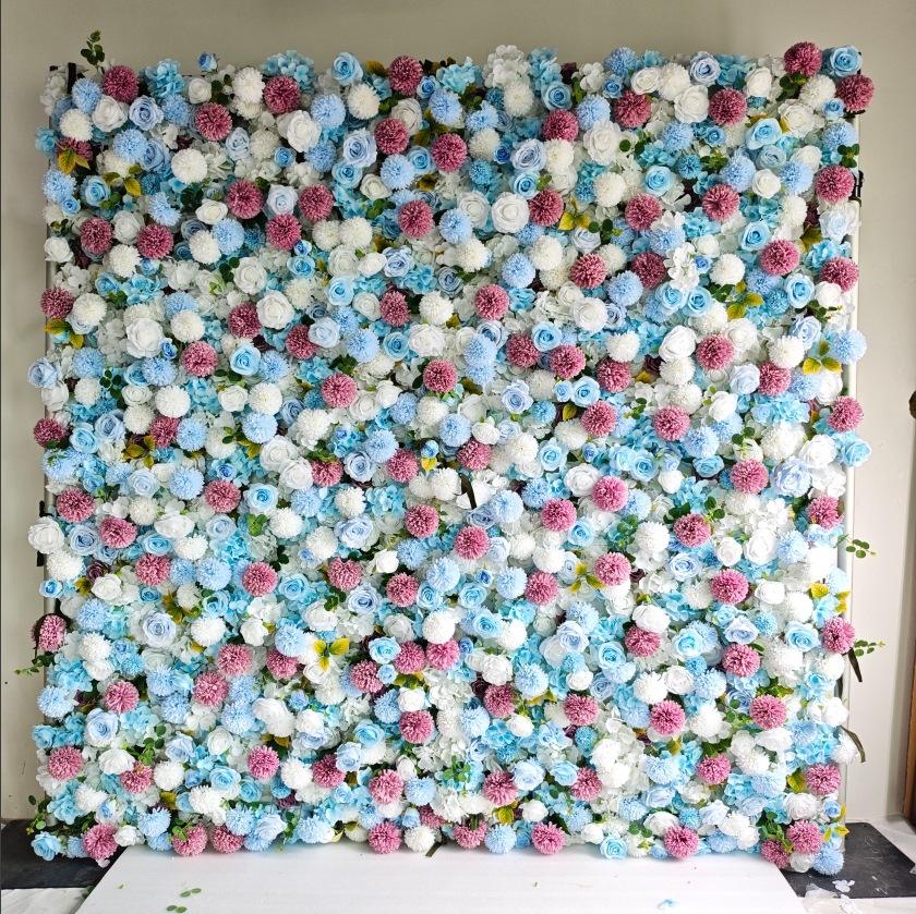 Artificial Cherry Blossom Cloth Background Wall for Wedding Christmas Graduation Photo Decorations Free Shipping