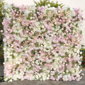 Roll up Floral Grass Flower Backdrops Wall Curtain Flower Wall Floral Wall for Outdoor Wedding Free Shipping