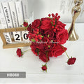 High Quality Artifical Rose Flower Bouquet for Bride Bridesmaid Handmade Wedding Bouquet Silk Bridal Bouquet Holding Flower - Free Shipping