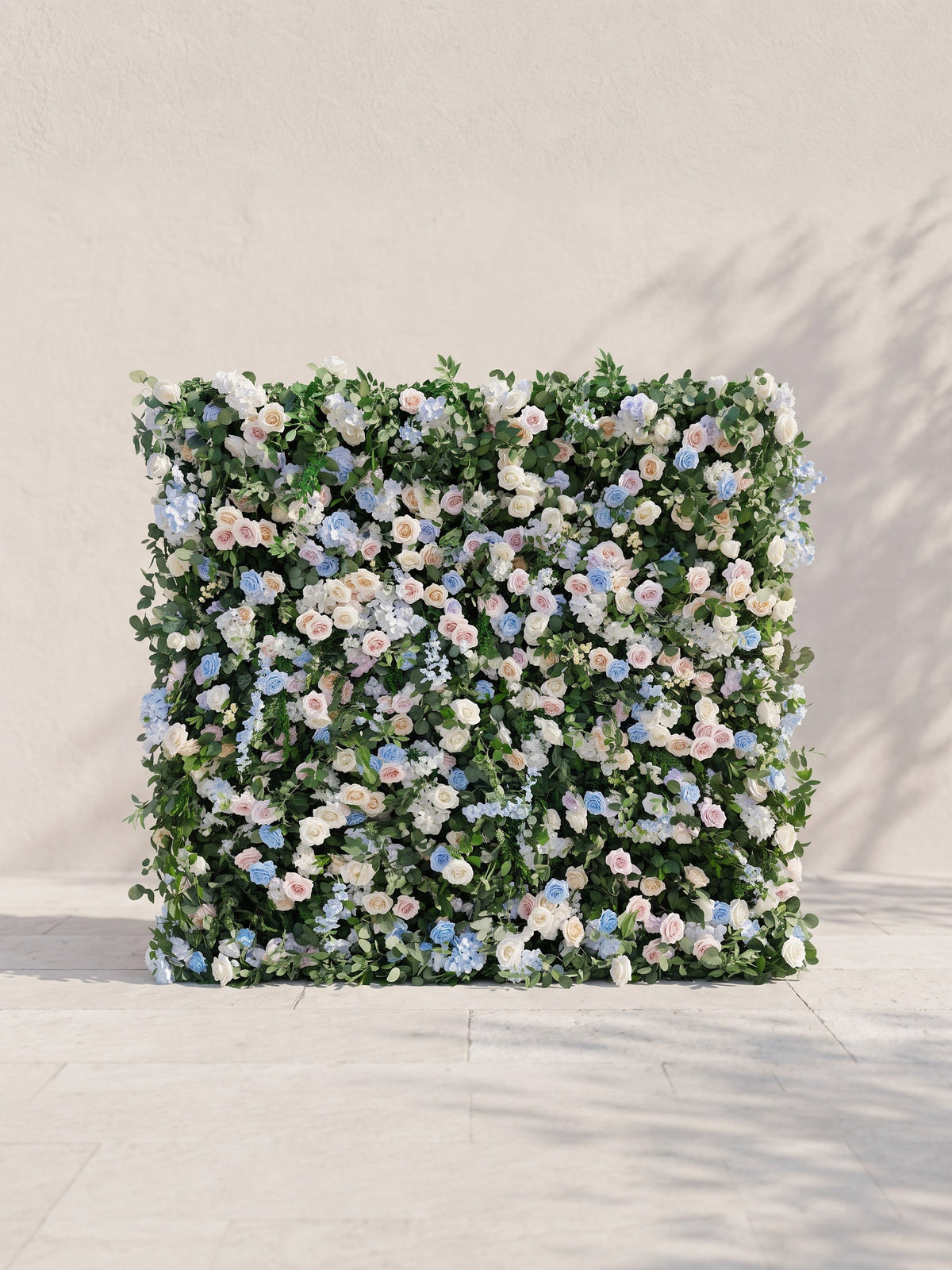 Junavia: 5D Fabric Artificial rolling up curtain flower wall