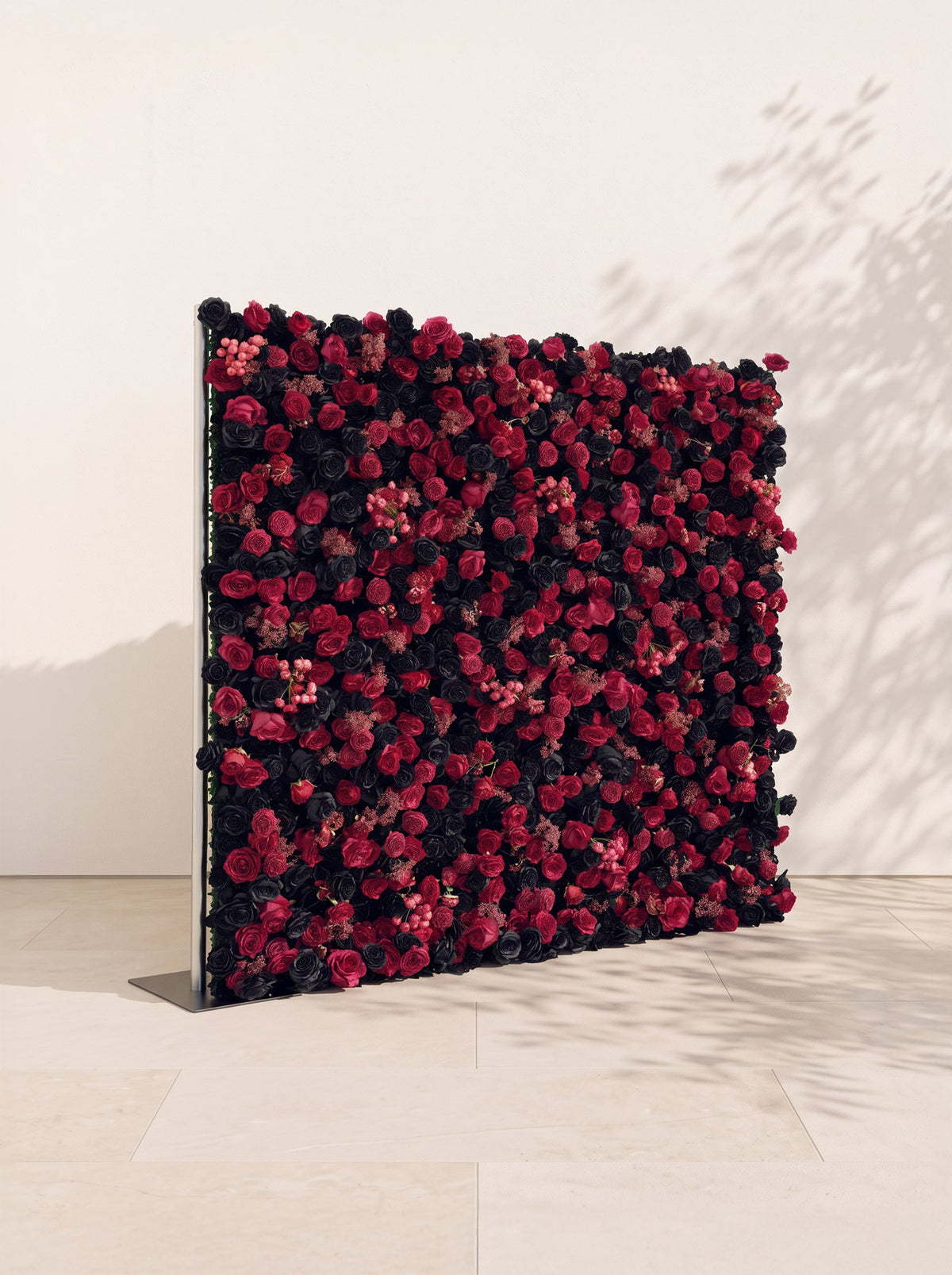 Alveria 4D Fabric Artificial rolling up curtain flower wall