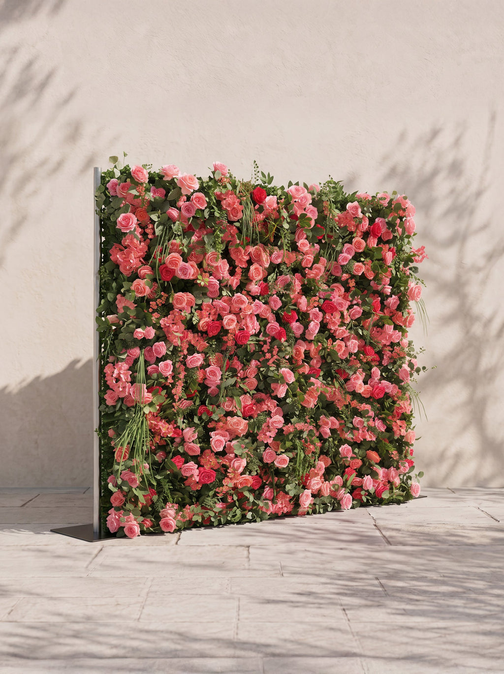 Karelnella: 5D Fabric Artificial rolling up curtain flower wall