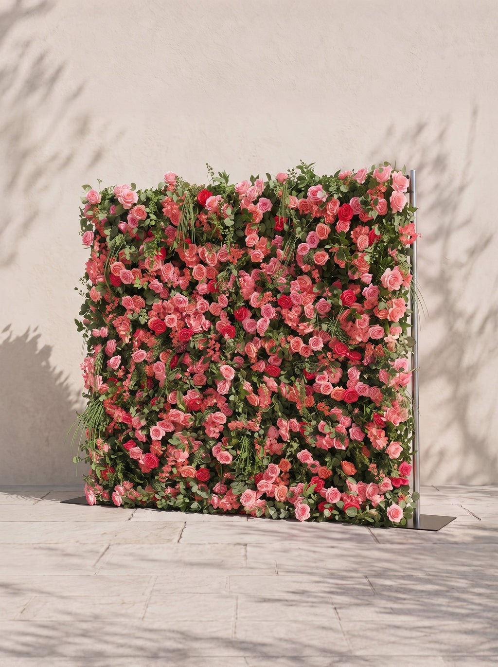 Karelnella: 5D Fabric Artificial rolling up curtain flower wall