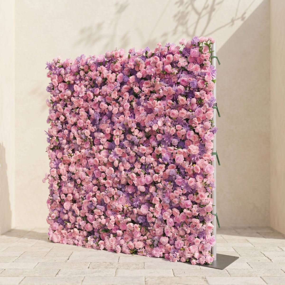 Keirrielle: Luxury 5D Lavender Purple & Soft Pink Silk Floral Wall Backdrop for Romantic Dreamy Weddings