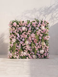 Larara: 5D Fabric Artificial rolling up curtain flower wall