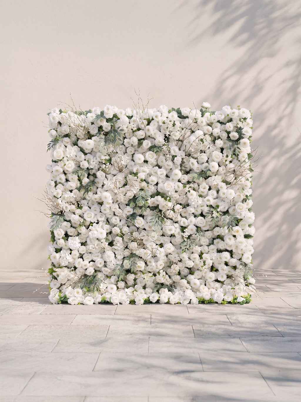 Livirae: 5D Fabric Artificial rolling up curtain flower wall
