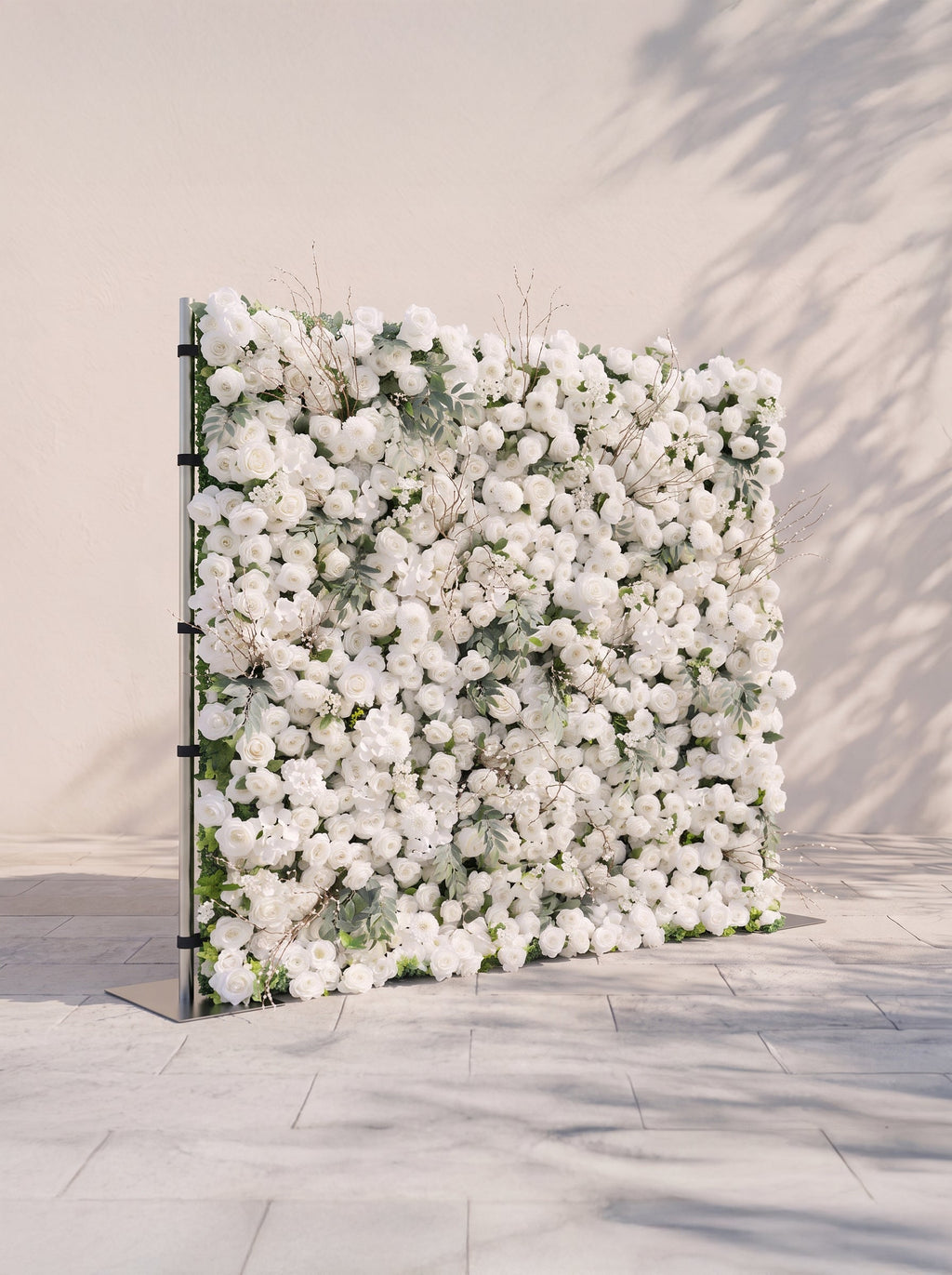 Livirae: 5D Fabric Artificial rolling up curtain flower wall