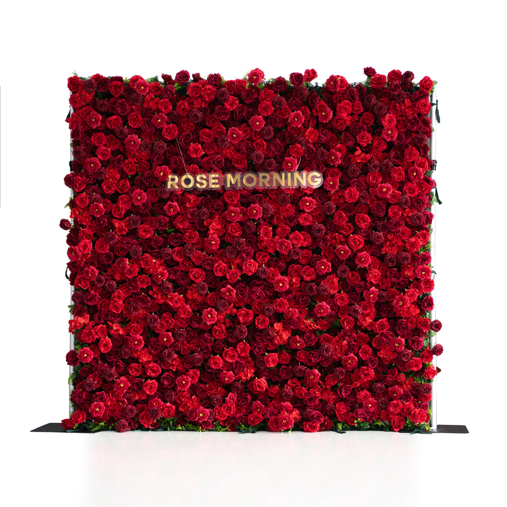 Luna 3D Layered Flower Wall - Luxury Silk Rolling Backdrop