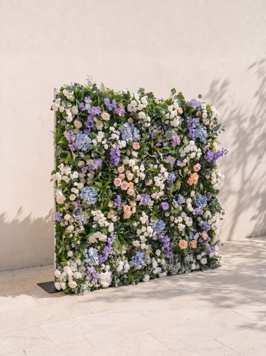 Malella : 5D Fabric Artificial rolling up curtain flower wall