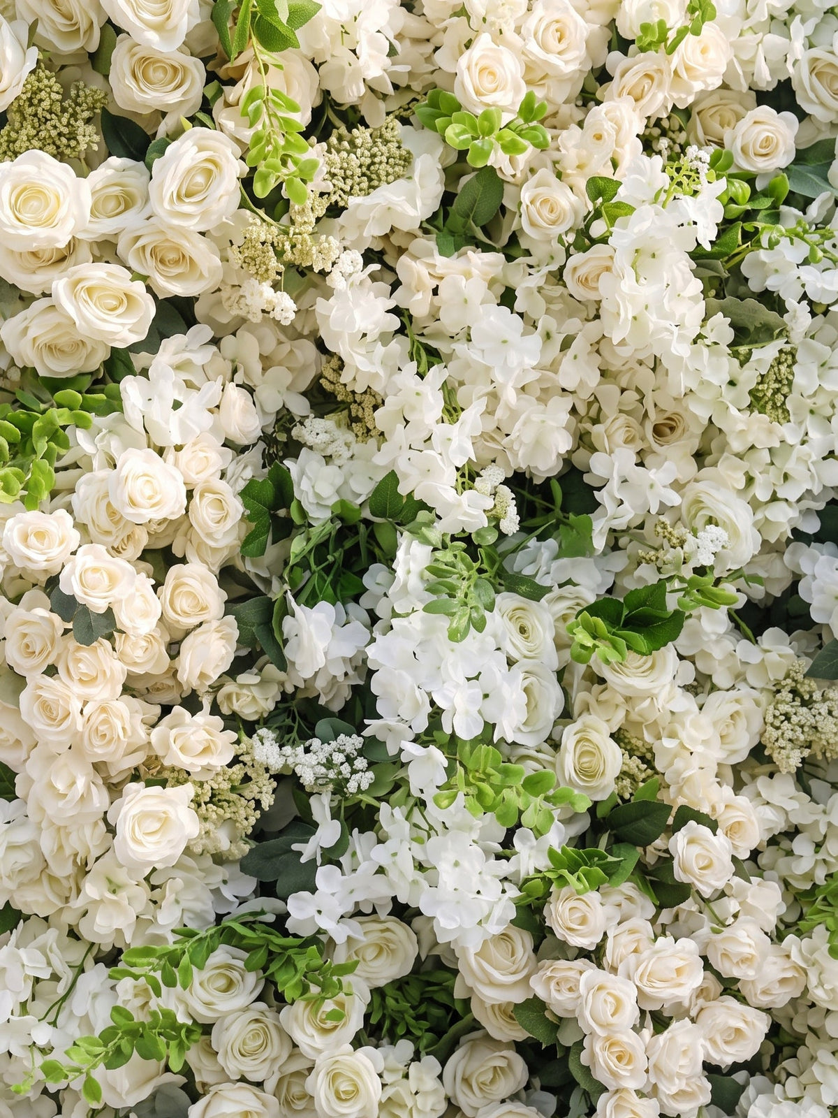 Marelsira: 5D Fabric Artificial rolling up curtain flower wall