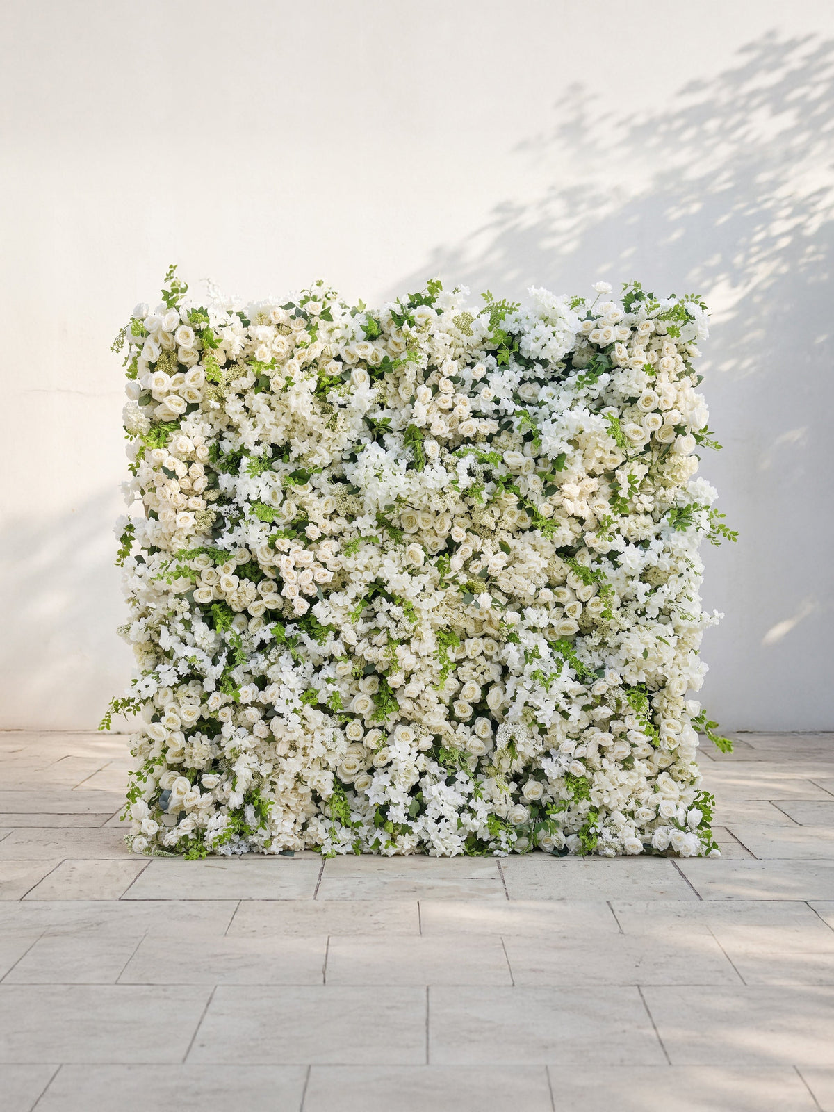 Marelsira: 5D Fabric Artificial rolling up curtain flower wall