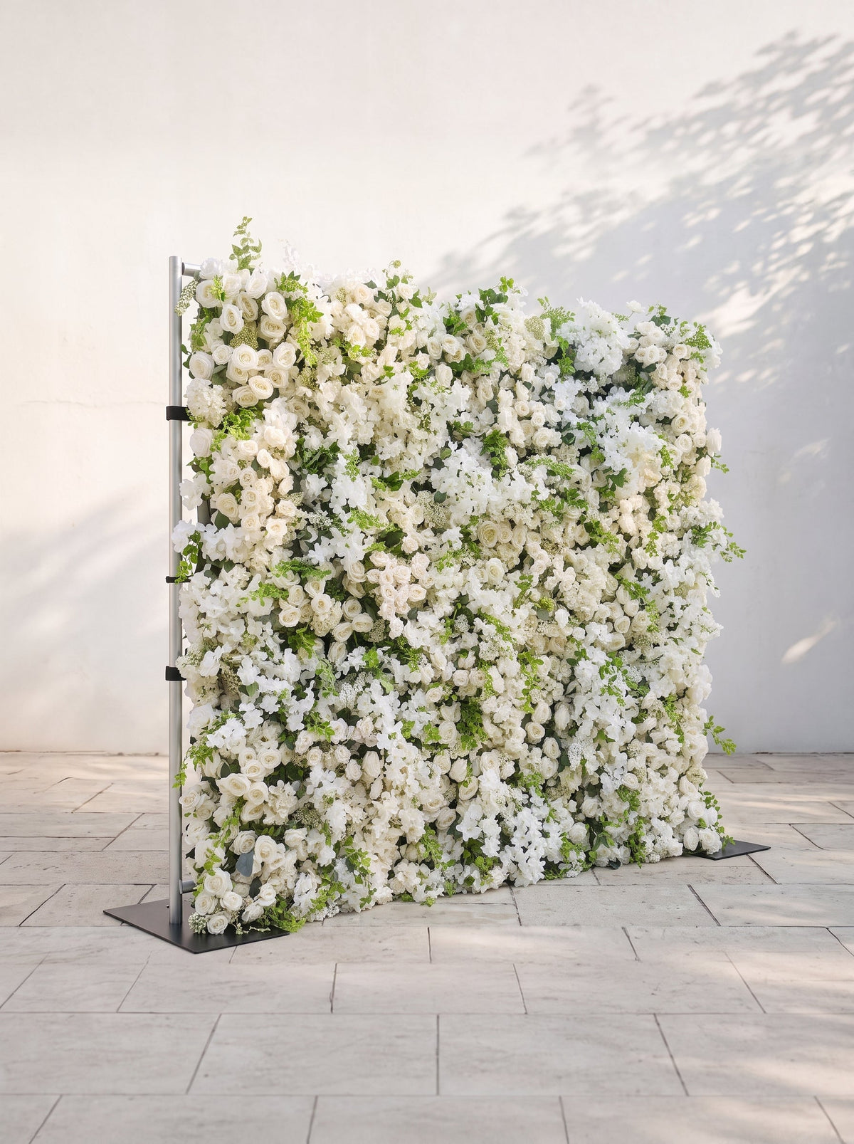 Marelsira: 5D Fabric Artificial rolling up curtain flower wall