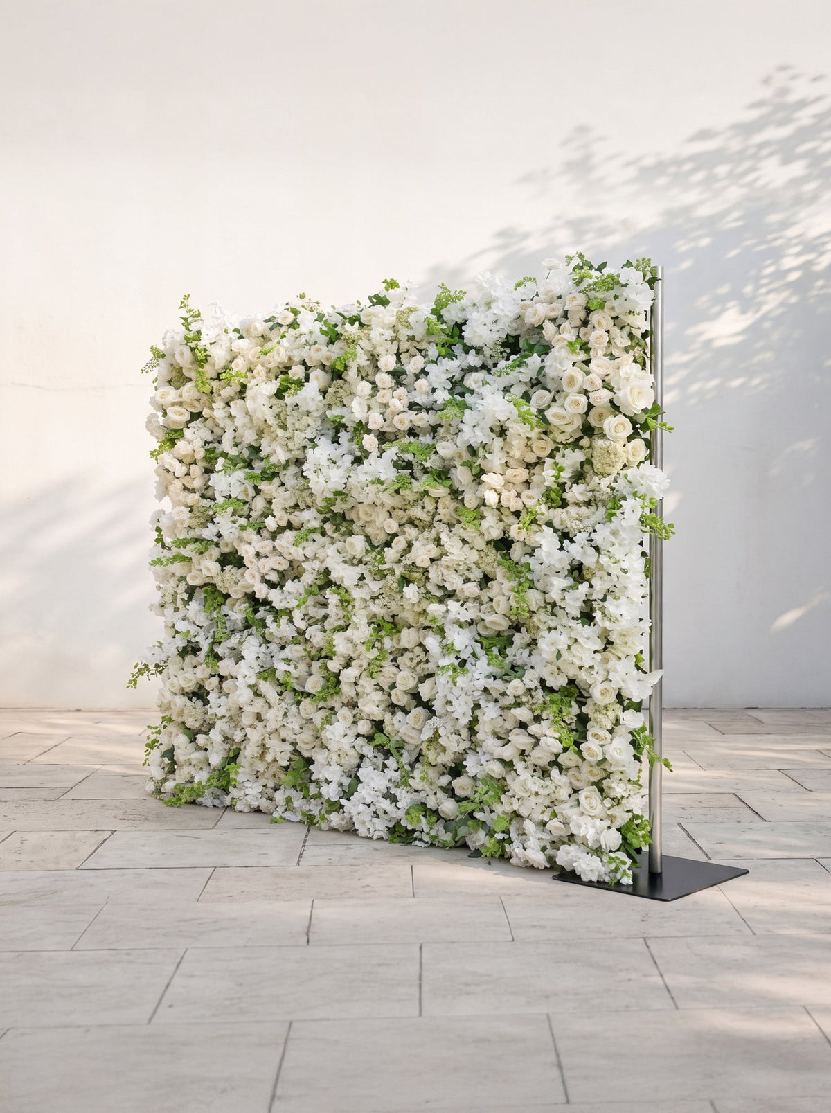 Marelsira: 5D Fabric Artificial rolling up curtain flower wall