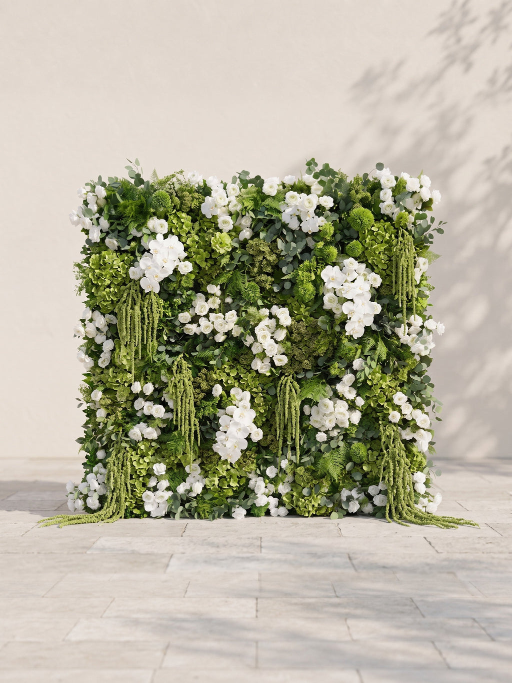 Marirae: 5D Fabric Artificial rolling up curtain flower wall