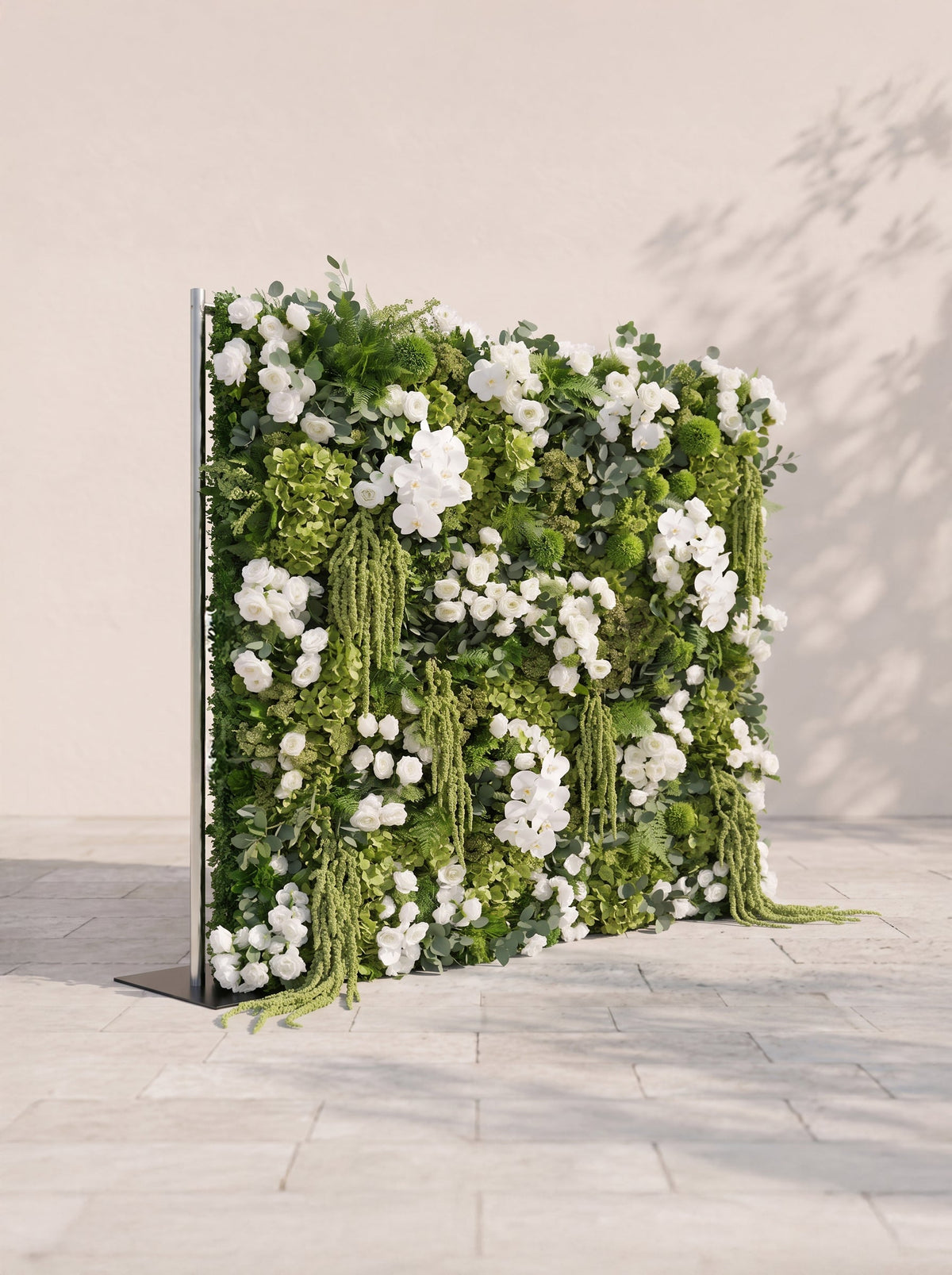 Marirae: 5D Fabric Artificial rolling up curtain flower wall