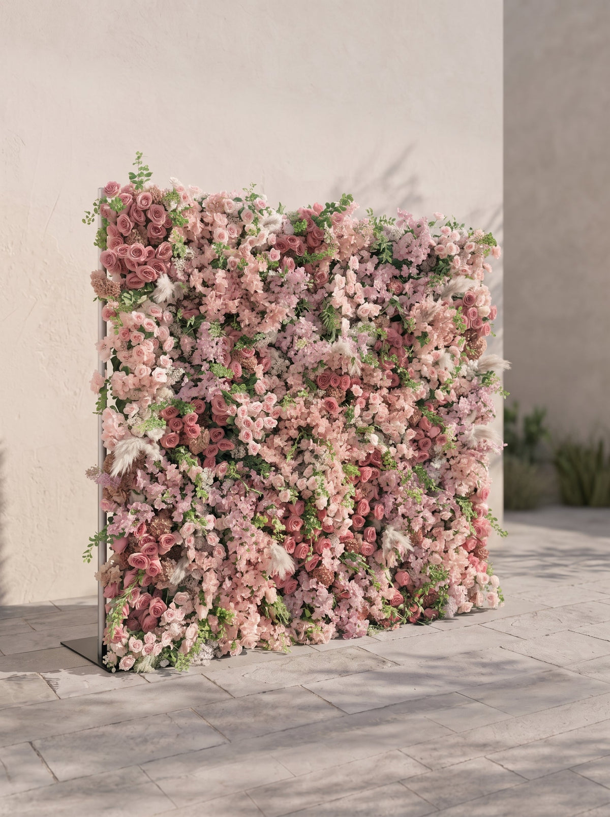 Mavenalia: 5D Fabric Artificial rolling up curtain flower wall