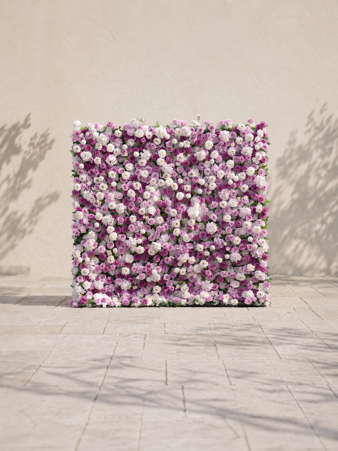 Nellena 5D Fabric Artificial rolling up curtain flower wall