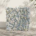 Novdelle:New Luxury 5D Blue&White roses Flower wall for Wedding&Event Decor