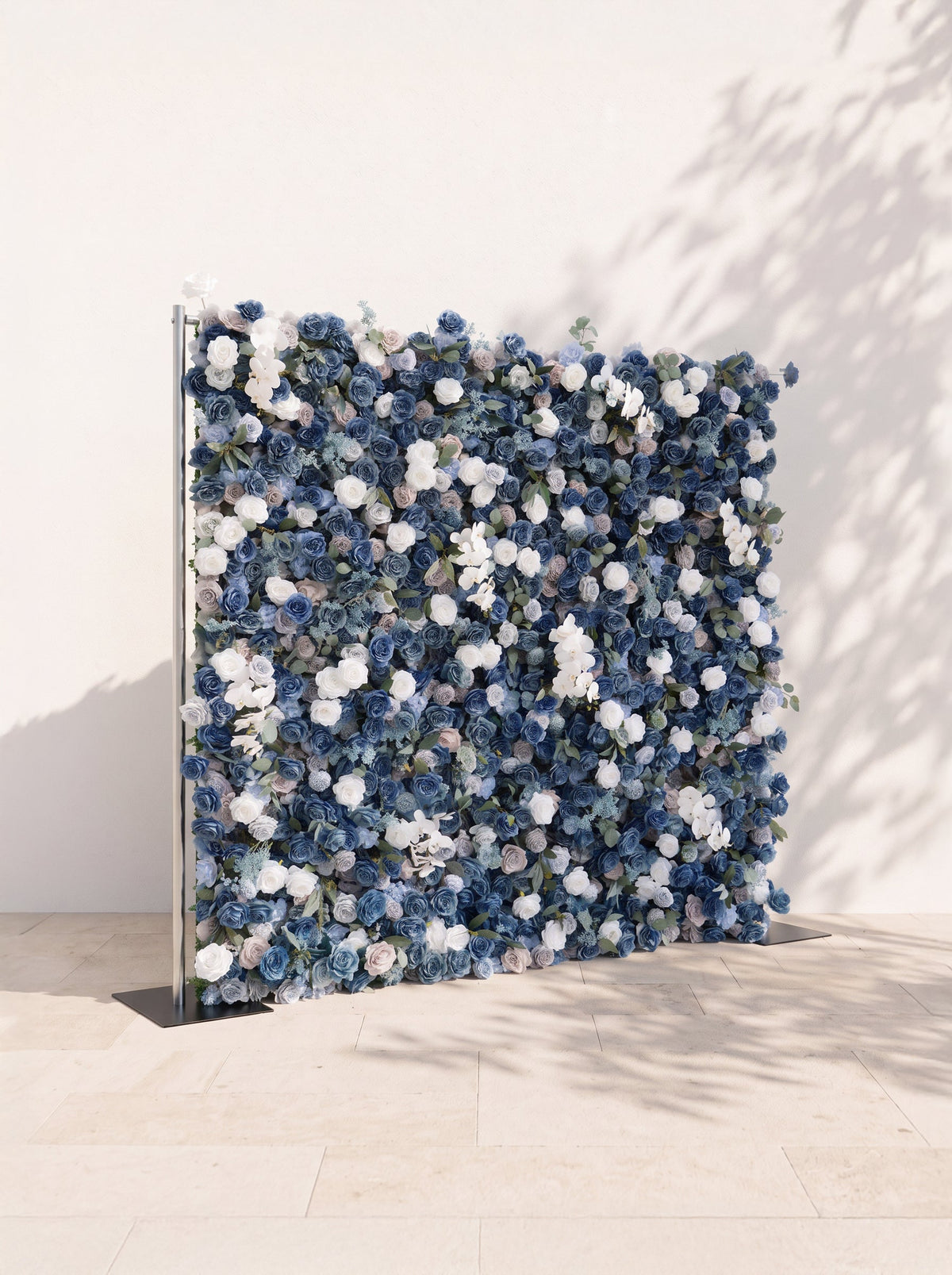 Liorenne 4D Fabric Artificial rolling up curtain flower wall