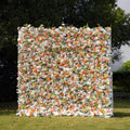 Pyrenie：5D Fabric Artificial rolling up curtain flower wall