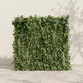 Raelira: Luxury 5D Green Silk Floral Wall Roll-Up Backdrop for Elegant Minimalist Weddings