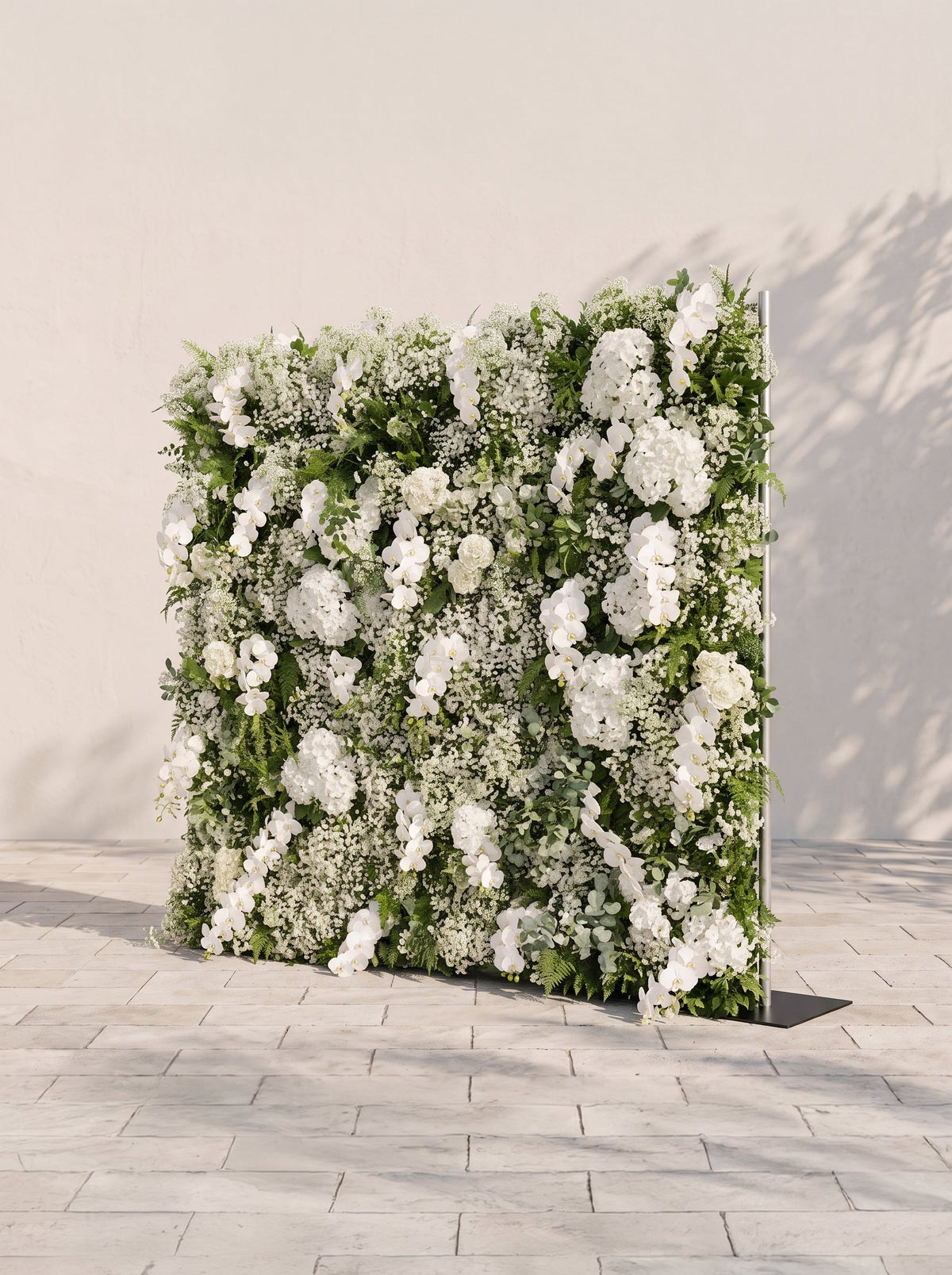 Ralena: 5D Fabric Artificial rolling up curtain flower wall