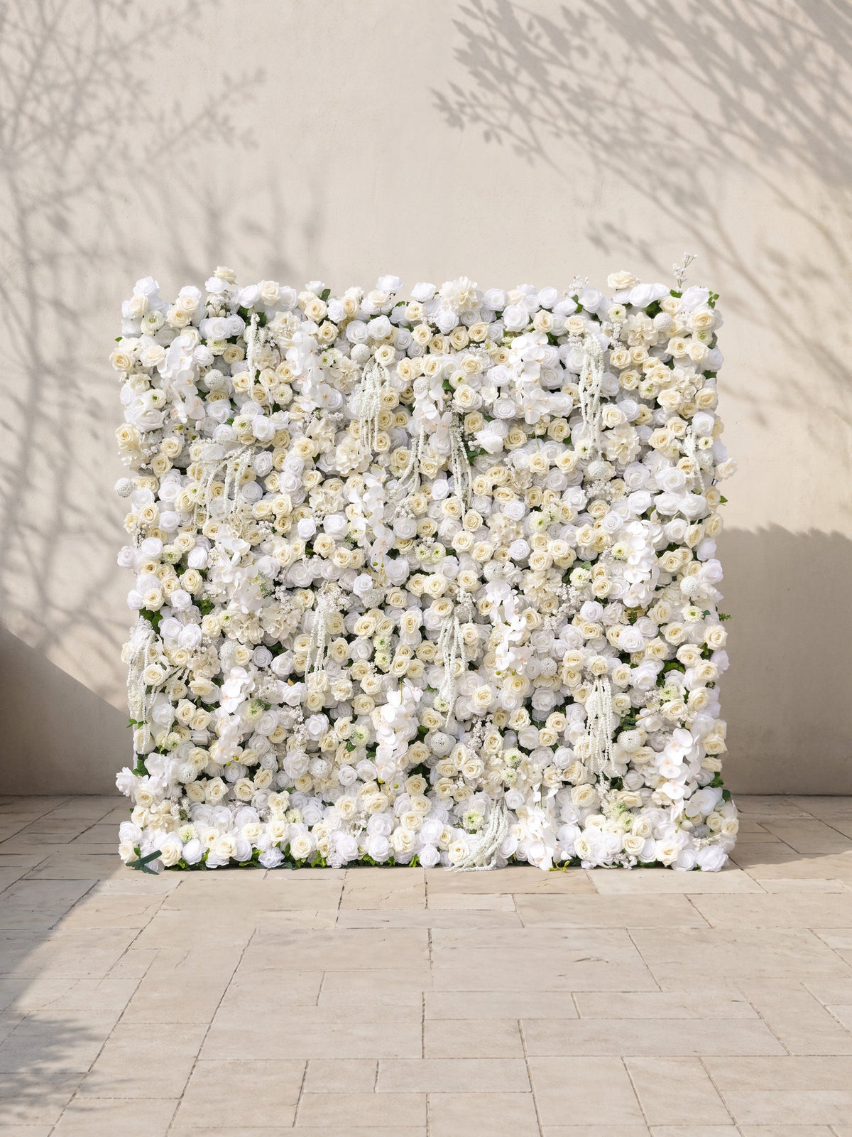 Romyrella 5D Fabric Artificial rolling up curtain flower wall