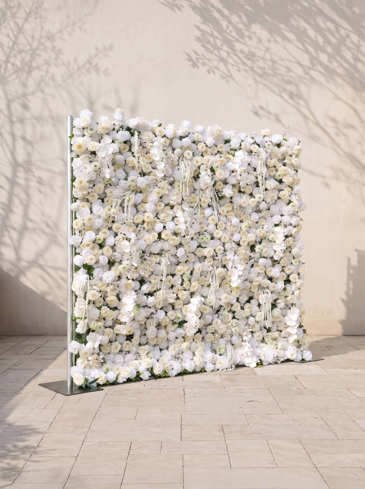 Romyrella 5D Fabric Artificial rolling up curtain flower wall