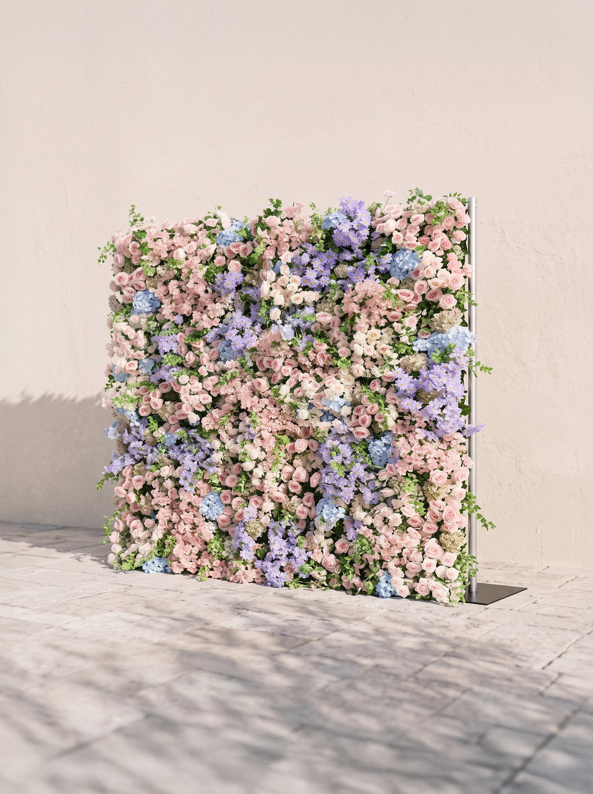 Roslina 5D Fabric Artificial rolling up curtain flower wall