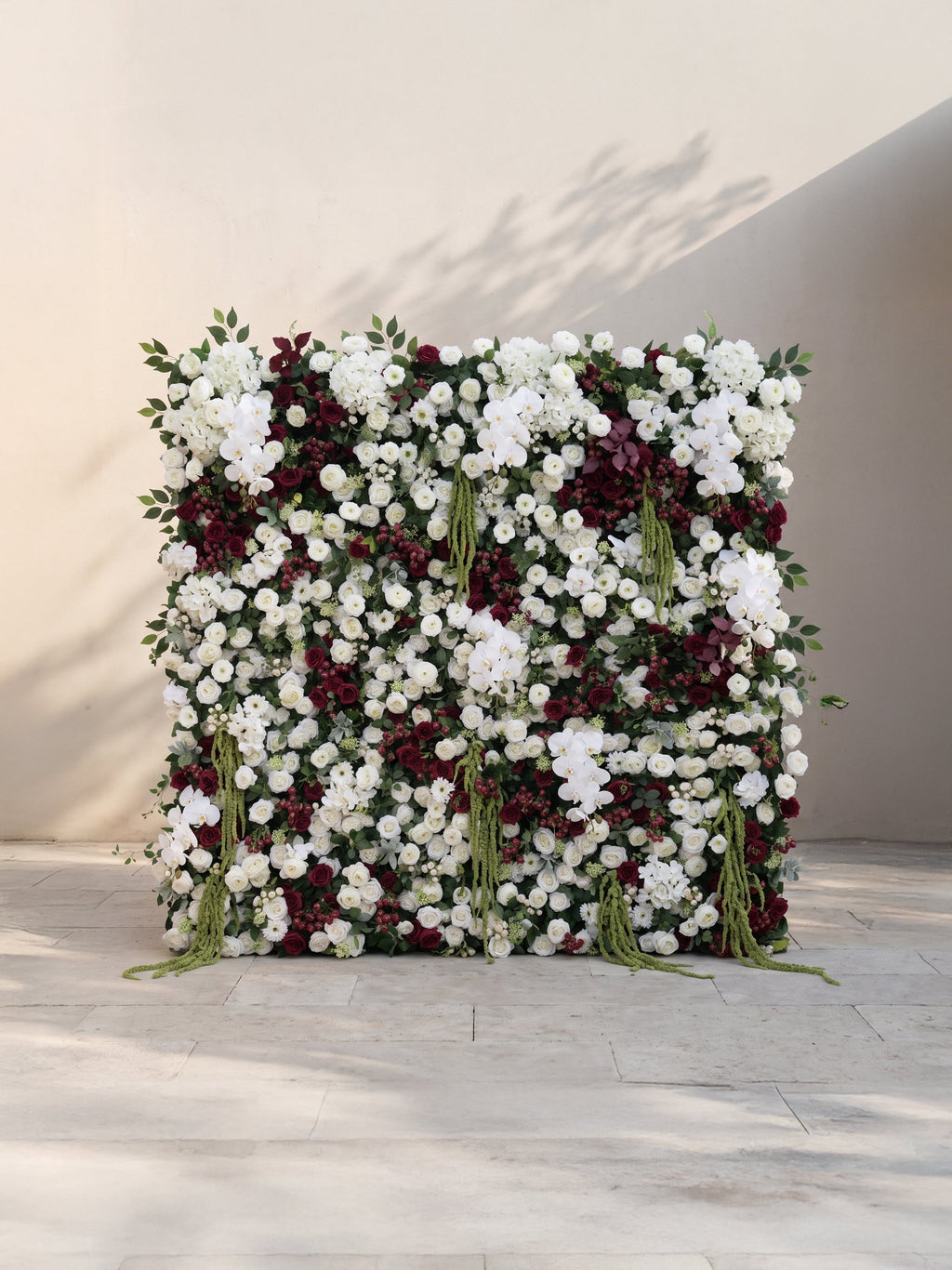 Sabelia 5D Fabric Artificial rolling up curtain flower wall