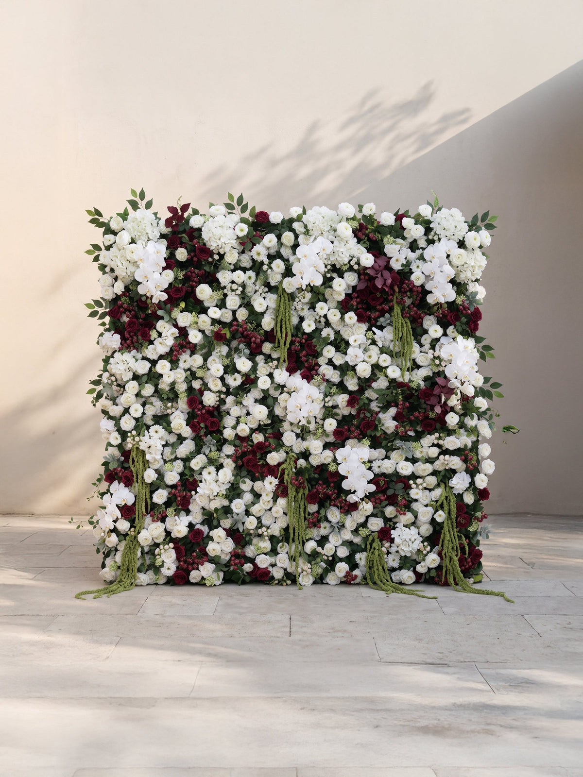 Sabelia 5D Fabric Artificial rolling up curtain flower wall