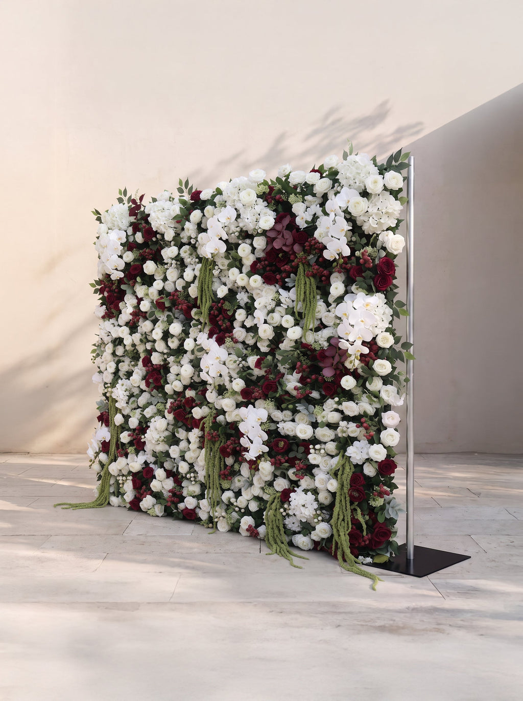 Sabelia 5D Fabric Artificial rolling up curtain flower wall