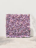 Saellyn 5D Fabric Artificial rolling up curtain flower wall