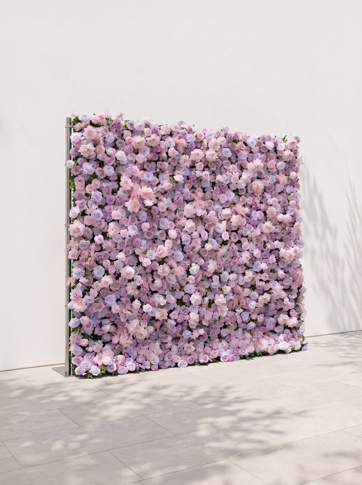 Saellyn 5D Fabric Artificial rolling up curtain flower wall